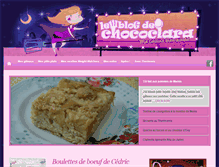 Tablet Screenshot of chococlara.com